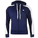 Adidas Women's Full Zip Hoodie Midnight Indigo/White size 16-18 (L)