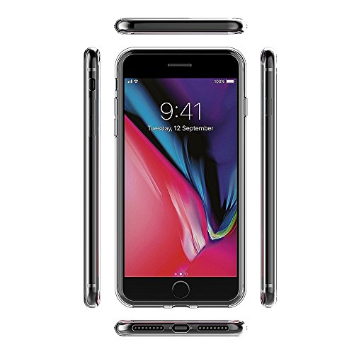 iphone 7 Plus Hülle, Elekin iphone 7 Plus Schutzhülle – [Anti-Kratzer] [Durchsichtige] für iphone 7 Plus Hülle Silikon - 8