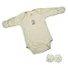 Produktbild Baby Mink 100% Bio Baumwolle 2-Teilig Neugeborenen-Set: Lange Ärmel Einteiler & Beute