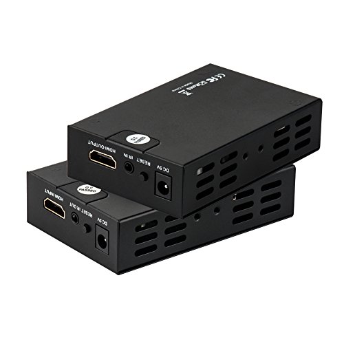 HDMI Extender, Mactis 1080P HDMI Signal Extenders über CAT5e/6 UTP/STP Ethernet Kabel Bis zu 150m (150m/492ft, Sender + Receiver) - 3