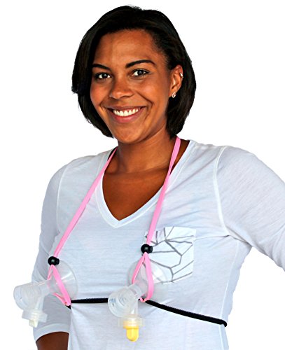 Simplicity Hands Free Pumping Bra - One Size Fit Most - Pink