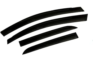 K - KONNEKT Wind Deflectors Set for TOYOTA Auris | 2006-2012 | Front & Rear