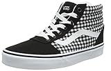 Verschluss: Schnürsenkel Vans Damen Ward Hi Canvas Hohe Sneaker, Schwarz ((Gingham) Black 1yn) 38 EU