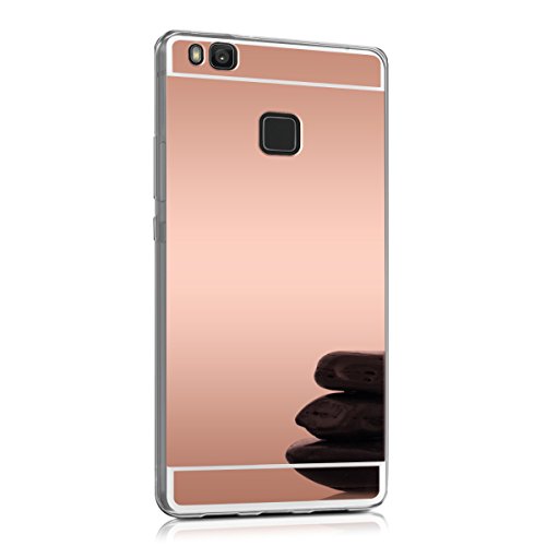 kwmobile Funda para Huawei P9 Lite - Carcasa Protectora Trasera de TPU para m vil en Oro Rosa con Efecto Espejo reviews kwmobile Funda para Huawei P9 Lite - Carcasa Protectora Trasera de TPU para m vil en Oro Rosa con Efecto Espejo