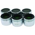 Neoperl Dual Thread 1.5 GPM Water-Saving Faucet Aerators (6-Pack), 706347