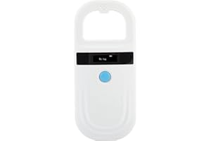 Fybida Pet Microchip Reader Scanner, Dog Mat Chip Scanner, Rechargeable Animal Chip ID Scanner Microchip Scanner Pet Tag Scanner