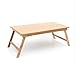 Produktbild Laptop Tisch Bambus Klappbett Arbeitstisch Holz Niedrige Tische Quadratische Tische Tee Tisch Kleine Tabelle ( größe : L80cm*L50cm*L33.5cm )
