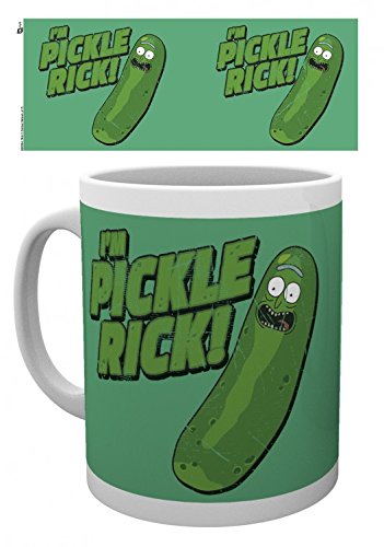 Set: Rick Y Morty, Yo Soy Rickinillo, Pickle Rick Taza Foto (9x8 cm) Y
