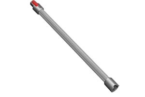 Jajadeal Verlängerungsstange für Dyson v15 V10 V8 V7 V11 Akku-Staubsauger, Ersatzteile Schnellspanner Verlängerungsrohr Zubehör (Silber)