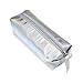 Jamicy® Fashion Pencil Case Makeup Bags Women Girls Zipper Comestic Storage Bag (Silver)
