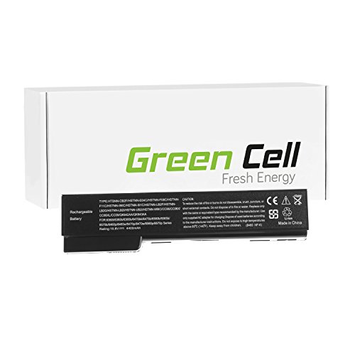 Green Cell® CC06 CC06XL CC09 Laptop Akku für HP EliteBook 8460p 8460w 8470p 8470w 8560p 8560w 8570p (6 Zellen 4400mAh 10.8V Schwarz)