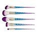 Makeup Brushes, Molie 5pcs Make Up Brush Set Professional Foundation Eyeshadow Brush Kit,Purple