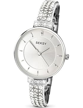 Seksy - Damenuhr - silber 2446