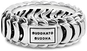 Buddha to Buddha 602 Lars Small Silver Ring (maat 17)