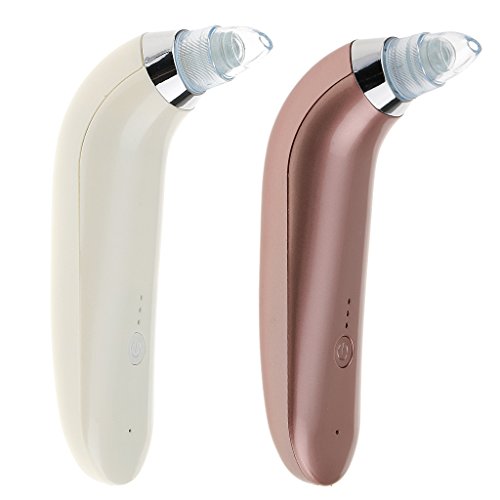 Gazechimp Elektrischer Mitesserentferner Saugergerät, Akne, Pickel, Komedo Entferner Gerät – Pore Cleanser, Blackhead Akne Remover Kit Gesicht Reinigung Kit – Rosa - 8