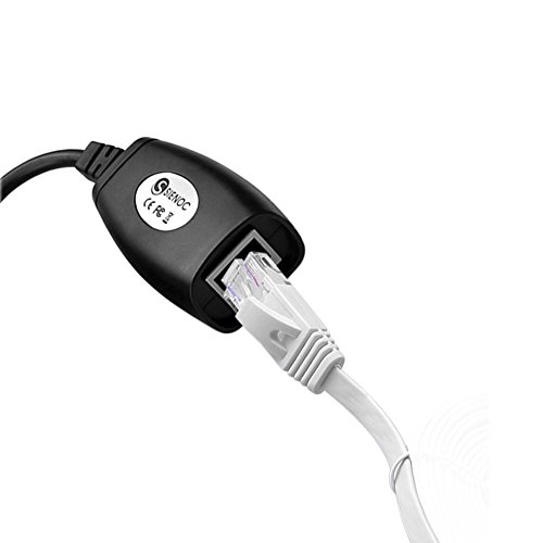 USB CAT5 / Cat5e / 6 Um RJ45 LAN Verlängerungsadapter Kable Extender adapter 150ft 45Meter - 5