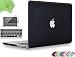Produktbild UESWILL Matte Hard Case für MacBook Pro (Retina, 13 Zoll), Modell A1425/A1502, + Tastaturabdeckung und Displayschutzfolie, Schwarz