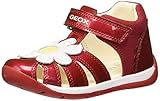  Geox Baby Mädchen B Each Girl a Sandalen Rot (Red/White C0003) 19 EU