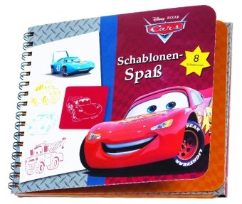 Preisvergleich Produktbild Disney Cars Schablonenbuch