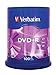 Price comparison product image Verbatim 43551 4.7GB 16x DVD+R Matt Silver - 100 Pack Spindle