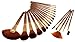 Beau Belle Make Up Brushes - 21pcs Make Up Brush Set + Make Up Brush Case - Professional Make Up Brushes - Makeup Brushes - Makeup Brushes Sets (Gold)