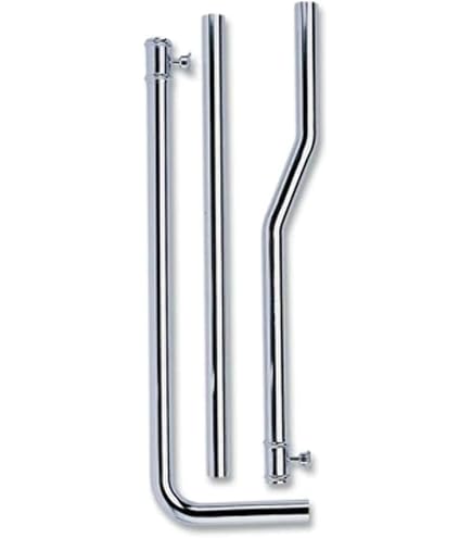 Chaîne De WC Maille Ovale Laiton Chromé 80 Cm - Avec Tirette Céramique Blanche, Pour Chasse D'eau Externe