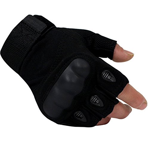 Fingerlose Handschuhe, Coofit Fitness Handschuhe Sporthandschuhe Herren Handschuhe Motorrad Handschuhe Tactical Gloves - 2