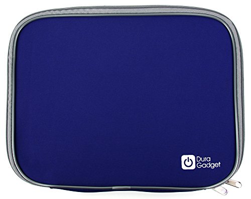 DURAGADGET Transport-Tasche H  lle Sleeve Case in Blau  Robust und wassersabweisend  F  r Ihren 10 5  tragbarer DVD-Player von DBPOWER  PD102 