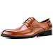 Produktbild MERRYHE Mens Brush Leder Tilden Walk Derbys Spitz Zehen Brogues Schuhe Business Anzug Schnürschuhe Schuh Formale Schuh Für Herren Herr Hochzeit Abend Arbeit Party,Brown-41
