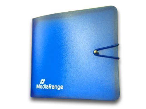 MediaRange CD DVD Book Mappe Tasche für 12 CD's Hülle