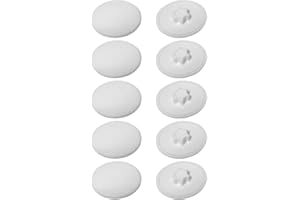 cyclingcolors 10x coprivite cappuccio plastica viti Torx copertura coperchi tappi, Bianco T20 12mm
