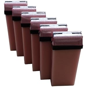 Beauty Image Champagne Strawberry Warm Wax Roll On - Pack of 6 - Image 3