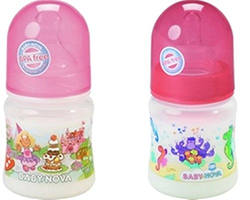 Baby Nova Baby PP Weithalsventilflasche 150ml mit Silikonsauger - 3