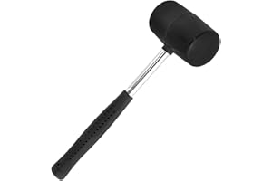 Maillet en caoutchouc Milestone Camping - Noir~ 340 g