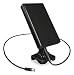 Produktbild ICY BOX DVB-T2 HD Antenne für Außen und Innen, TV Antenne (DVB-T/DVB-T2) / Radio Antenne(DAB+/FM), Signalverstärker, passiv, schwarz