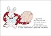 Produktbild Im 5er Set: französische Babykarte, Glückwunschkarte zur Geburt mit schlafendem Baby und Stoffhasen: Félicitations! Que l'arrivée de ce beau petit bébé vous comble de joie et de contentement. Ce petit enfant vous fera goûter mille et un délices!