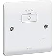 Legrand Synergy White - Fused Connection Unit 13A 250V UnSwitched With Cord Outlet & power indicator - 730033