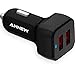 Produktbild ANNEW Auto-Ladegerät Universal Dual-Port-USB-Auto-Ladegerät 2.4A / 48W für iPhone XS/XS Max/XR/X / 8/7 / 6s / Plus Samsung S8 / S7 / S6 / Edge LG Nexus iPad Pro/Air/Mini