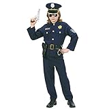 - En seco WIDMANN Widman - Disfraz de policía para hombre, talla 5-7 años (73166)