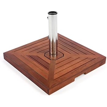 Amazon.de: Sonnenschirmständer Abdeckung Holz Schirmständer Abdeckung