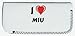 Price comparison product image Glasses Case with I Love Miu (first name/surname/nickname)
