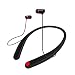 Produktbild KOBWA Drahtloses Nackenbügel-Headset mit Ohrhörer, Sport Sweatproof Stereo-Rauschunterdrückung Im Ohr Magnetische Ohrhörer mit Mikrofon