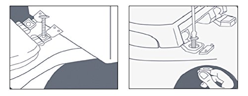 Toilettensitz XXL bis 450 kg Tragkraft WC Sitz Toilette - 3