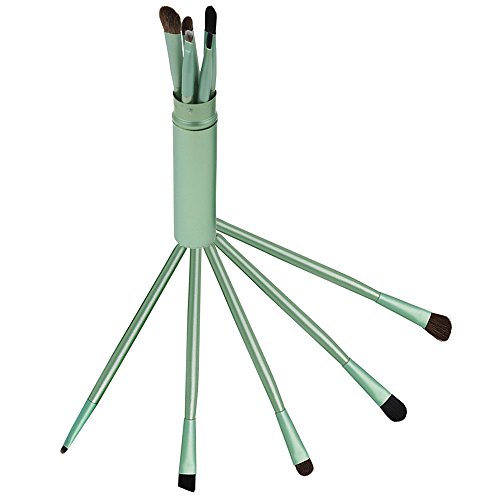 A&G®5pcs Professional 5pcs Makeup Make Up For You Cosmetic Brushes Set Eyeshadow Eyebrow Kits(Green)