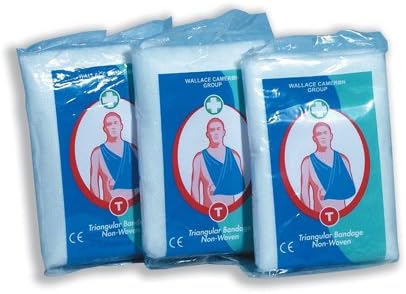 Wallace Cameron Triangular Bandages Hard-wearing Compliance Reusable Ref 1805017 [Pack 6]