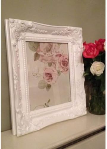 Ornate Classic White Picture Frame (17 " x 15 ")