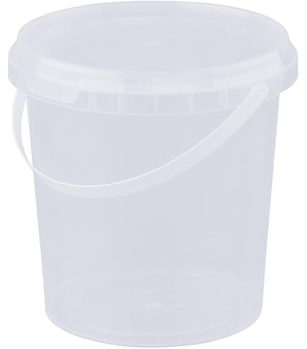 Seau De Stockage 10L Étanche - Alimentaire Et Airtight | Blanc Sans BPA