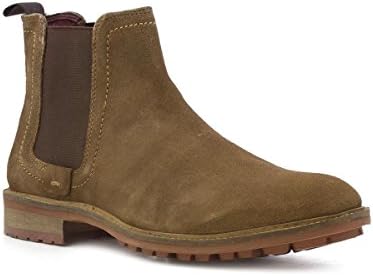Silver Street Mens Tan Suede Chelsea Boot - Size 9 UK - Brown