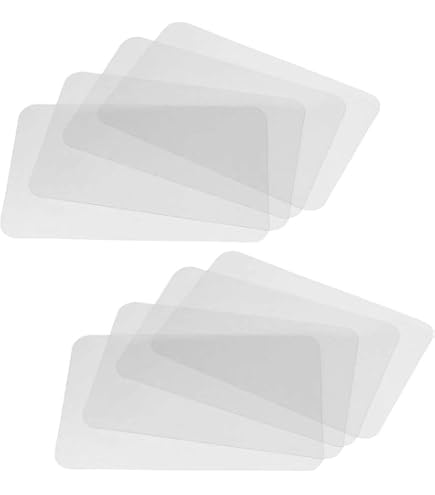 Placemats voor eettafel, placemats hittebestendige antislip wasbaar en gemakkelijk te snijden set van (4 of 6) CHENYUCHAO plaatsmat (zwart-wit, 4 Placemats voor eettafel, placemats hittebestendige antislip wasbaar en gemakkelijk te snijden set van (4 of 6) CHENYUCHAO plaatsmat (zwart-wit, 4