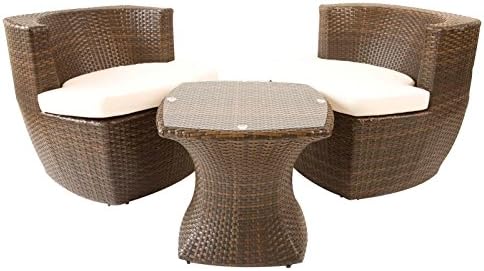 Cozy Bay Provence Vase Square Table and 2 Chairs Set